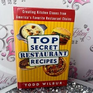 Top secret restaurant recipes book of famous food to cook at home recipe book